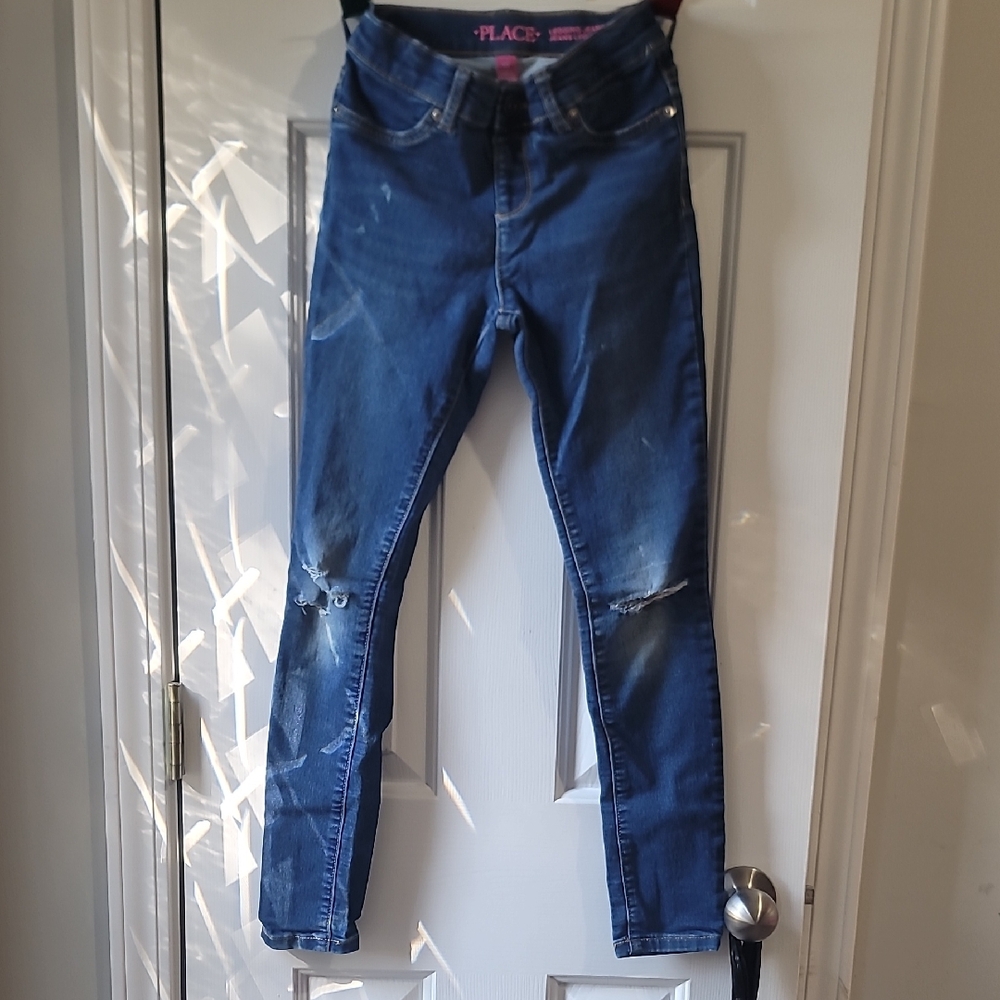 The Children's Place Blue Distressed Jeans